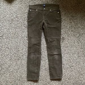 GAP corduroy jeans size 25